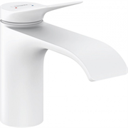 Смеситель для раковины Hansgrohe Vivenis 75012700, без донного клапана, белый матовый