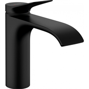 Смеситель для раковины Hansgrohe Vivenis 75020670, с донным клапаном, черный матовый