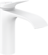 Смеситель для раковины Hansgrohe Vivenis 75022700, без донного клапана, матовый белый