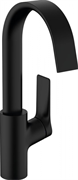 Смеситель для раковины Hansgrohe Vivenis 75030670, с донным клапаном, черный матовый