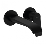 Смеситель Hansgrohe Vivenis 75050670 для раковины, со сливным гарнитуром, черный матовый