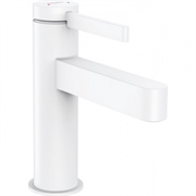 Смеситель для раковины Hansgrohe Finoris 76010700, с донным клапаном Push-Open, белый матовый