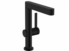 Смеситель для раковины Hansgrohe Finoris 76060670, с донным клапаном Push-Open, черный матовый