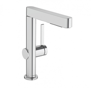 Смеситель для раковины Hansgrohe Finoris 76063000, с вытяжным изливом и донным клапаном Push-Open, хром глянцевый