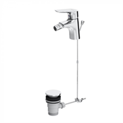 Смеситель для биде Damixa Jupiter 770240000 с донным клапаном, хром