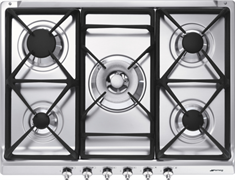 Встраиваемая газовая варочная панель Smeg SE70SGH5