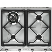 Встраиваемая газовая варочная панель Smeg SR964XGH