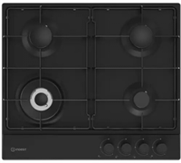 Встраиваемая газовая варочная панель Indesit THPM 641 W/BK/I