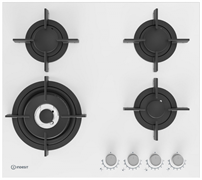 Встраиваемая газовая варочная панель Indesit INGT 62 IC/WH
