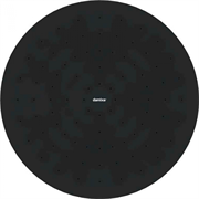 Верхний душ Damixa Jupiter 977050300, диаметр 22.5 см, черный матовый