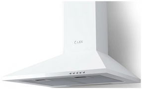 Каминная вытяжка Lex Basic 500 white