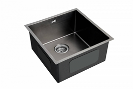 Emar EMB-112 PVD Nano Dark, мойка, нержавеющая сталь, вороненая сталь