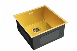 Emar EMB-112 PVD Nano Golden, мойка, нержавеющая сталь, золото
