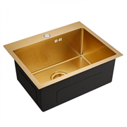 Emar EMB-115 PVD Nano Golden, мойка, нержавеющая сталь, золото