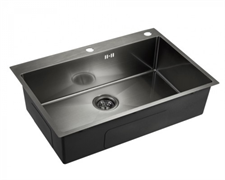 Emar EMB-125A PVD Nano Dark, мойка, вороненая сталь