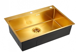 Emar EMB-125A PVD Nano Golden, мойка, золото