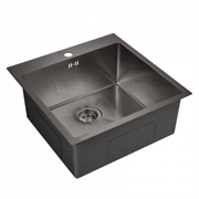 Emar EMB-128A PVD Nano Dark, мойка, нержавеющая сталь, вороненая сталь