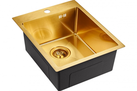Emar EMB-128A PVD Nano Golden, мойка, нержавеющая сталь, золото