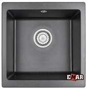 Emar EMQ-1455.P, мойка, гранит, оникс