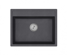 Emar EMQ-1640.Q, мойка, гранит, антрацит