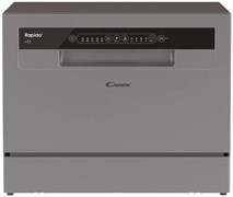 Компактная посудомоечная машина Candy CP 6F51LS-08 серебристая