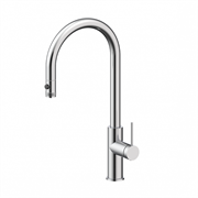 Смеситель для кухонной мойки Paulmark Galant Ga213077-BS, с подключением к фильтру, нержавеющая сталь
