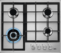 Встраиваемая газовая варочная панель AEG HGB 64420 SM