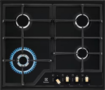 Варочная панель газовая Electrolux KGS6436RK, черный