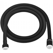 Душевой шланг Lemark LE8024S-Black 200 см, с функцией вращения лейки, сталь, черный