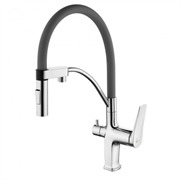 Смеситель Lemark Comfort LM3074C-Gray для кухонной мойки, серый
