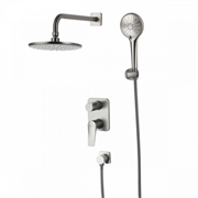 Душевая система Lemark Bronx LM3729GM, графит