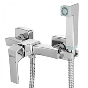 Гигиенический душ Lemark Unit LM4518C, со смесителем, хром