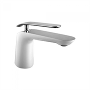 Смеситель для раковины Lemark Melange LM4906CW, хром белый