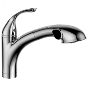 Смеситель Lemark Intense LM5650C для кухни с выдвижным изливом