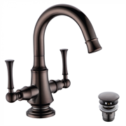 Смеситель Lemark Peretto LM6307RB для раковины с донным клапаном