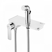 Гигиенический душ Lemark Solo LM7168CW, со смесителем, хром/белый