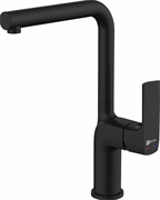 Смеситель Lemark Ursus LM7205BL для кухонной мойки, цвет черный