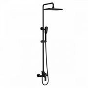 Душевая система Lemark Ursus LM7260BL, черный матовый