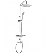 Душевая стойка Lemark LM8804C с верхним душем