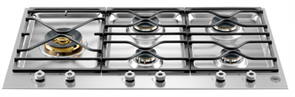 Встраиваемая газовая варочная панель Bertazzoni PM365S0X