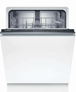 Встраиваемая посудомоечная машина Bosch Serie 2 SMV24AX04E,  полноразмерная, ширина 59.8см, полновстраиваемая, загрузка 12 комплектов