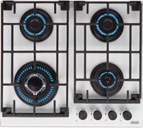 Встраиваемая газовая варочная панель Delonghi Greta 6 GW BB