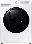 Стиральная машина Samsung WD10T654CBH/LP, с фронтальной загрузкой, с паром, 10.5кг, 1400об/мин, с сушкой, инверторная