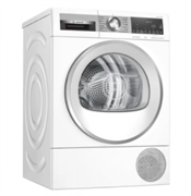 Сушильная машина Bosch Serie 6 WQG24590BY белый, с английской панелью управления