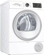 Сушильная машина Bosch Serie 6 WTU8769SSN белый, с английской панелью управления