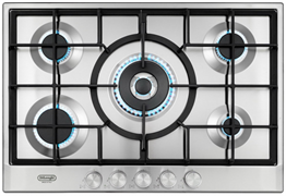 Встраиваемая газовая варочная панель Delonghi NSL 575 X