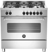 Комбинированная плита Bertazzoni MAS90 6 MFE S XE