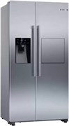 Холодильник двухкамерный Bosch KAG93AI304 Side by Side, нержавеющая сталь