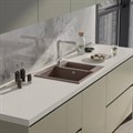 Кухонная мойка Omoikiri Sakaime 60-2-SA бежевый 4993910 - фото 18404