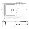 Кухонная мойка Omoikiri Daisen 86-2-BE ваниль 4993471 - фото 19168